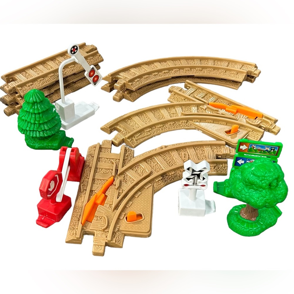 Fisher-Price GeoTrax Train Rail Pack 20 Piece Set